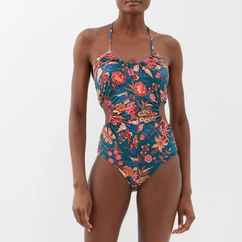 Ulla Johnson Mabel Halter One-Piece Swimsuit sz S NWT - Picture 7 of 14